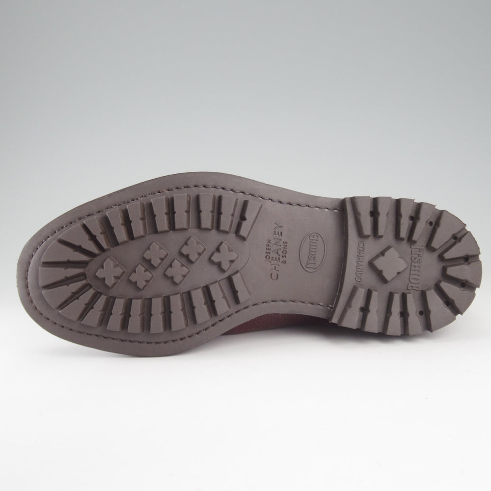 美品★(英)チーニー 7F【定価￥99,000-★ケンゴン/CAIRNGORM 2C/ヴェルトショーン製法】ストレートチップ/赤茶/メンズ/CHEANEY★o688