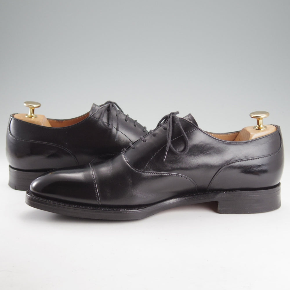 極美品★(英)チーニー 8F【貴重★ユナイテッドアローズ別注/ストレートチップ/3888ラスト】カーフ/黒/メンズ/CHEANEY★o146