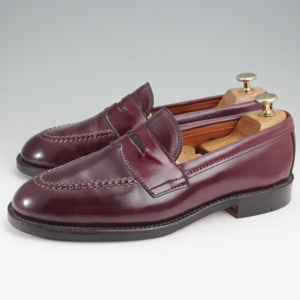 オールデン　ユナイテッドアローズ別注　バーガンディ ローファー 未使用品 中古)オールデン/ユナイテッドアローズ別注/9616/コードバン