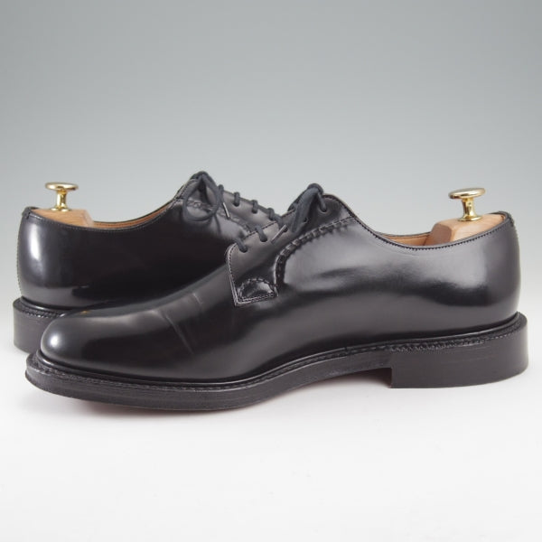 極美品★チャーチ 80F/UK8【定価￥181,500-★SHANNON/シャノン】103ラスト/プレーントゥ/黒/メンズ/Church's★n651