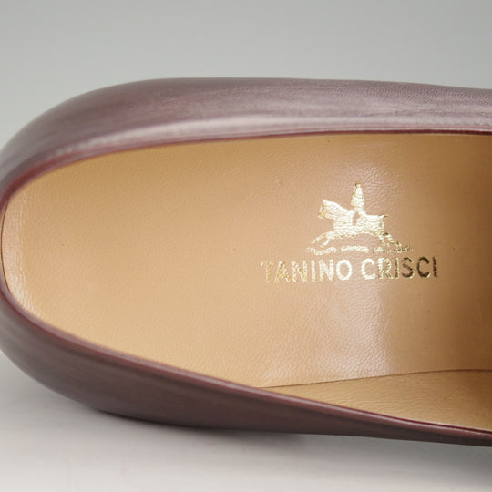 未使用★(伊)タニノクリスチー SIZE 6【デッドストック品★ビットローファー/濃茶】スリッポン/カーフ/メンズ/TANINO CRISCI★p259