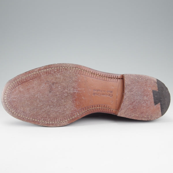 極美品★チャーチ 80F/UK8【定価￥181,500-★SHANNON/シャノン】103ラスト/プレーントゥ/黒/メンズ/Church's★n651