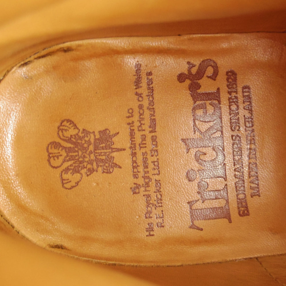 極上★トリッカーズ SIZE 7.5【定価￥143,000-★ダイナイトソール/MALTON/1001 Burnished】M2508/カントリーブーツ/薄茶/Tricker's★o697