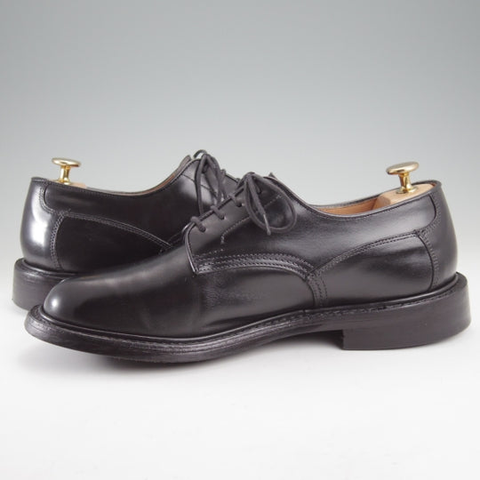 極上★トリッカーズ SIZE 7.5【定価￥132,000-★ダイナイトソール/Woodstock/5636】プレーントゥ/カントリーシューズ/黒/Tricker's★n653