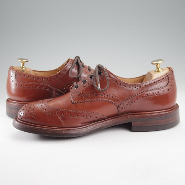 ★トリッカーズ SIZE 7.5【定価￥132,000-★ダイナイトソール/BOURTON/マロンアンティーク】バートン/M5633/カーフ/茶/Tricker's★n654