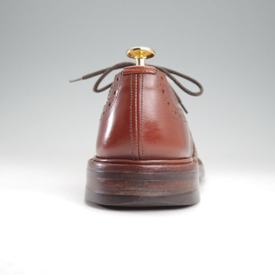 ★トリッカーズ SIZE 7.5【定価￥132,000-★ダイナイトソール/BOURTON/マロンアンティーク】バートン/M5633/カーフ/茶/Tricker's★n654