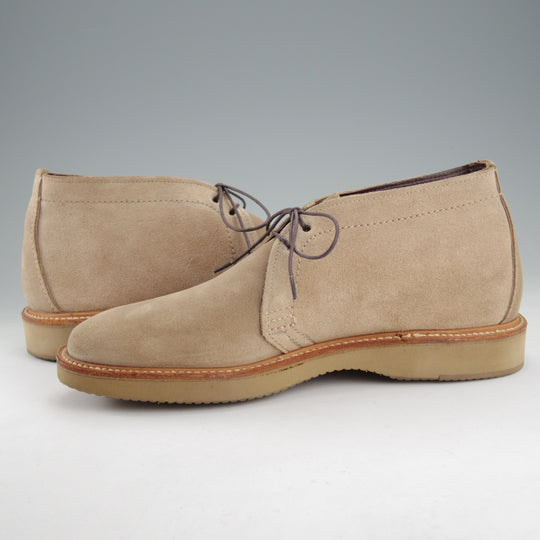 美品★オールデン 8.5D【現行定価17万円以上★チャッカブーツ/1467】バリーラスト/スエード/薄茶/メンズ/ALDEN★o150