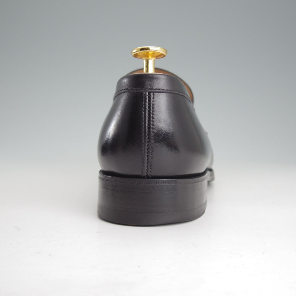 美品★J.M.ウエストン 6C【定価￥165,000-★180/コインローファー】41ラスト/ボックスカーフ/黒/メンズ/Weston/ウェストン★p263