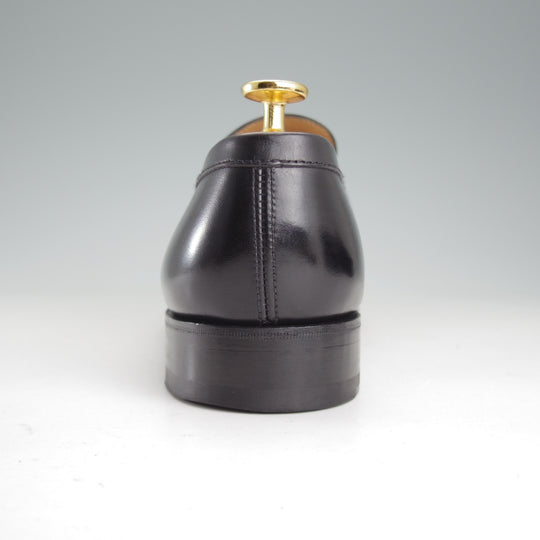美品★J.M.ウエストン 6C【定価￥165,000-★180/コインローファー】41ラスト/ボックスカーフ/黒/メンズ/Weston/ウェストン★p263
