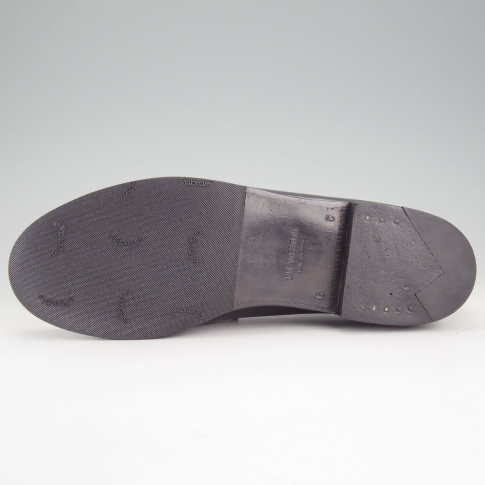 美品★J.M.ウエストン 6C【定価￥165,000-★180/コインローファー】41ラスト/ボックスカーフ/黒/メンズ/Weston/ウェストン★p263