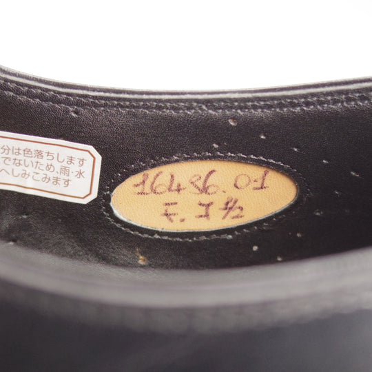 未使用★(伊)サントーニ SIZE 7.5【上級★グッドイヤーウェルテッド製法/モンクストラップ】カーフ/黒/メンズ/Santoni★o693