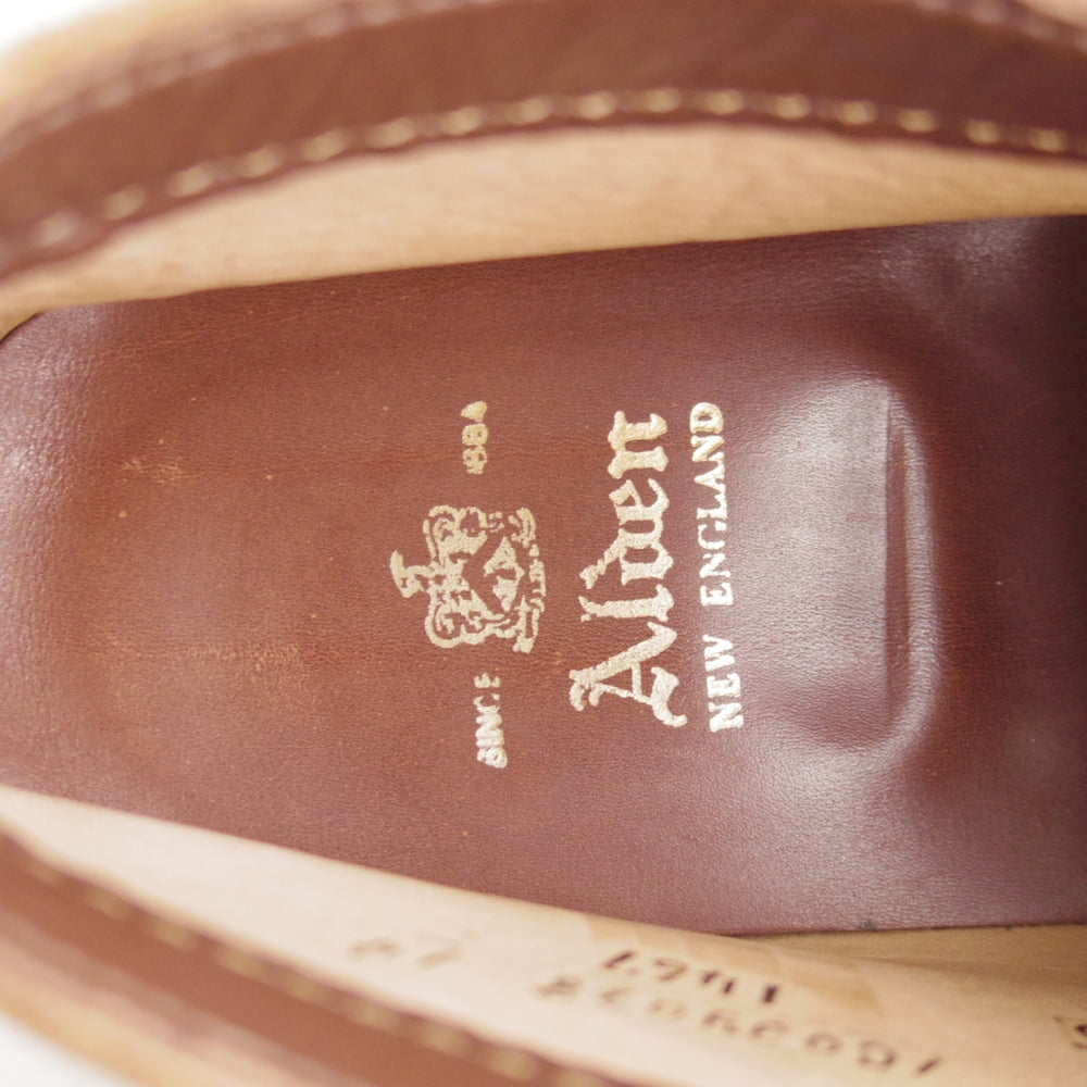 美品★オールデン 8.5D【現行定価17万円以上★チャッカブーツ/1467】バリーラスト/スエード/薄茶/メンズ/ALDEN★o150