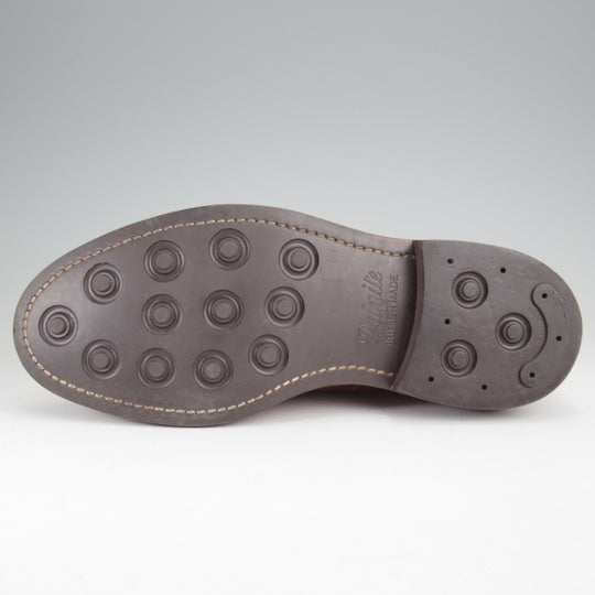 極美品★トリッカーズ SIZE 8.5【定価￥132,000-★ダイナイトソール/BOURTON/シーシェイド】バートン/M5633/カーフ/茶/Tricker's★n142