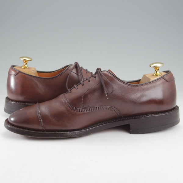 ★(米)アレンエドモンズ 6D【現行定価￥132,000-★Park Avenue/パークアベニュー】ストレートチップ/濃茶/ALLEN EDMONDS★n656