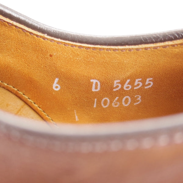 ★(米)アレンエドモンズ 6D【現行定価￥132,000-★Park Avenue/パークアベニュー】ストレートチップ/濃茶/ALLEN EDMONDS★n656