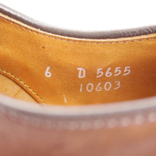 ★(米)アレンエドモンズ 6D【現行定価￥132,000-★Park Avenue/パークアベニュー】ストレートチップ/濃茶/ALLEN EDMONDS★n656