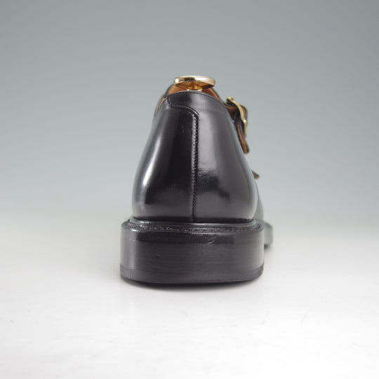 極上★CALMANTHOLOGY/カルマンソロジー SIZE 6.5【定価￥108,900-★ダブルモンク/A6674】CLAYNWAX/黒/メンズ★o696