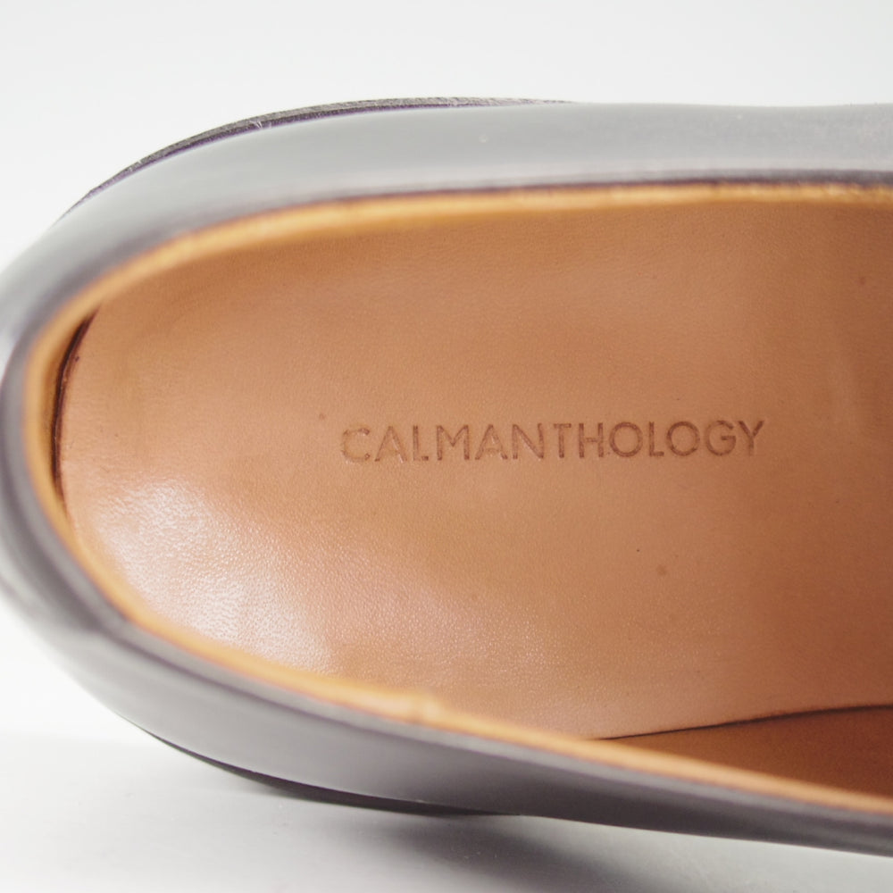 極上★CALMANTHOLOGY/カルマンソロジー SIZE 6.5【定価￥108,900-★ダブルモンク/A6674】CLAYNWAX/黒/メンズ★o696