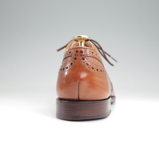 極上★(英)チーニー 6G【定価￥82,500-★ARTHUR 3/アーサー/125ラスト】フルブローグ/カーフ/DARK LEAF BURNISHED/茶/CHEANEY★n143