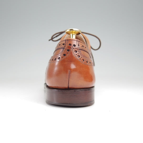 極上★(英)チーニー 6G【定価￥82,500-★ARTHUR 3/アーサー/125ラスト】フルブローグ/カーフ/DARK LEAF BURNISHED/茶/CHEANEY★n143