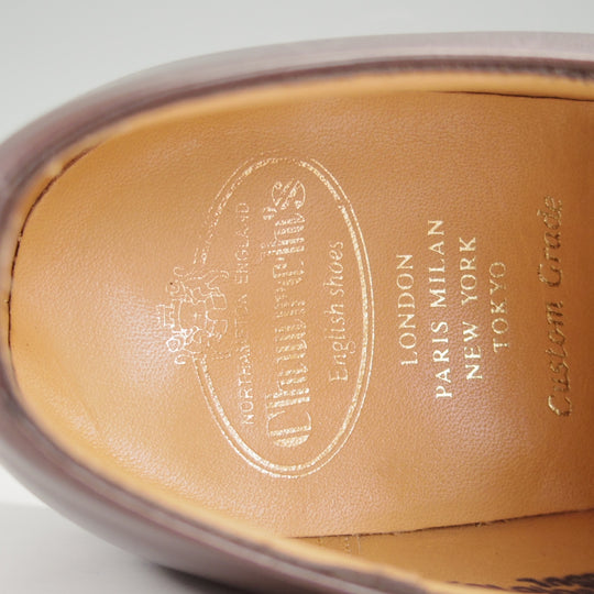 極美品★チャーチ 85F/UK8.5【定価￥181,500-★コンサル/CONSUL】173ラスト/ストレートチップ/カーフ/濃茶/メンズ/Church's★o153