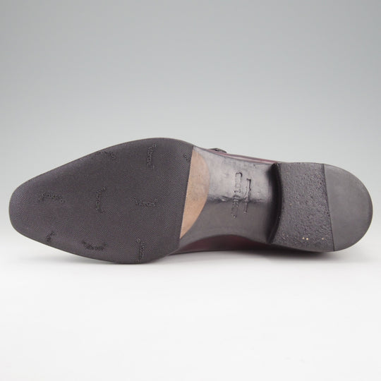 美品★ジョンロブ 7E【注文価格￥413,160-★バイリクエスト品/プレステージライン/CHAPEL】8000ラスト/ミュージアムカーフ/PLUM/赤茶★o154