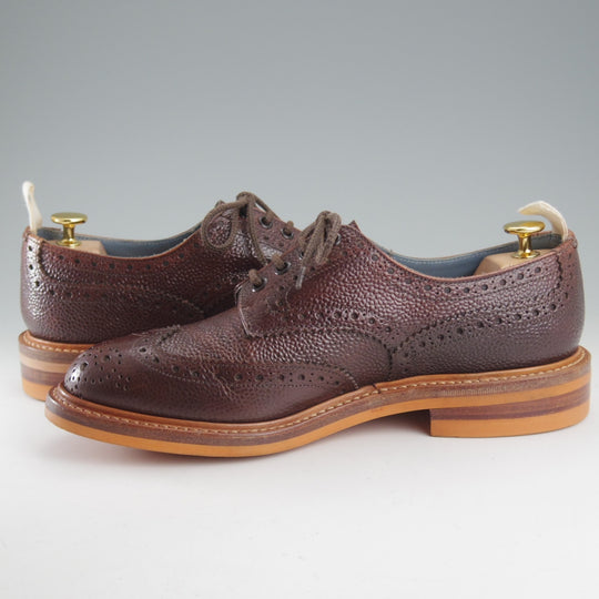極上★トリッカーズ SIZE 7【現行定価13万円以上★コマンドソール/BOURTON REVIVAL】M7346/カントリーシューズ/濃茶/Tricker's★o699