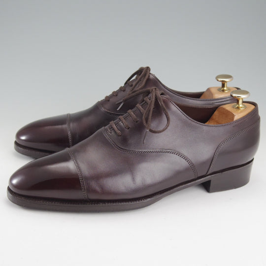 極美品★ジョンロブ 7E【定価￥358,600-★プレステージライン/ALFORD】7000ラスト/ミュージアムカーフ/濃茶/メンズ/JOHN LOBB★o155