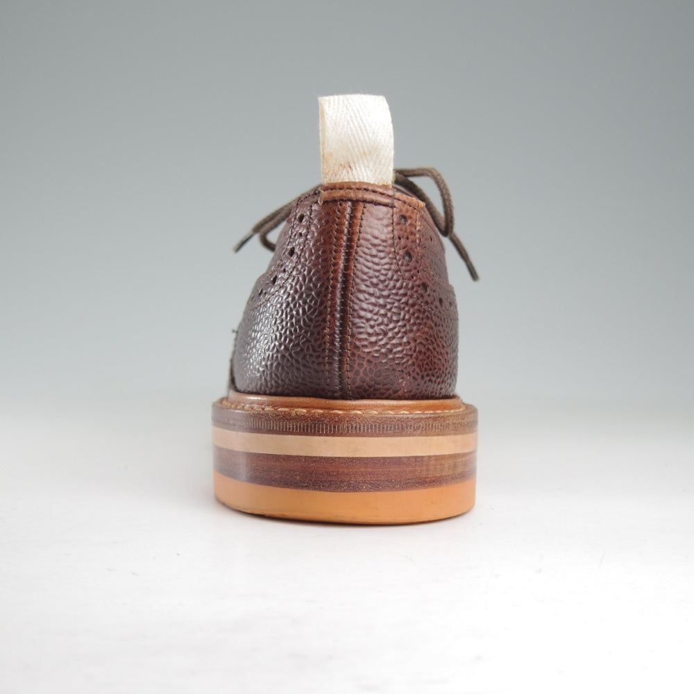 極上★トリッカーズ SIZE 7【現行定価13万円以上★コマンドソール/BOURTON REVIVAL】M7346/カントリーシューズ/濃茶/Tricker's★o699