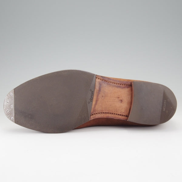 極上★クロケット&ジョーンズ 6E【定価￥121,000-★CAVENDISH 2/キャベンディッシュ】325ラスト/タッセルローファー/スエード/茶★n659