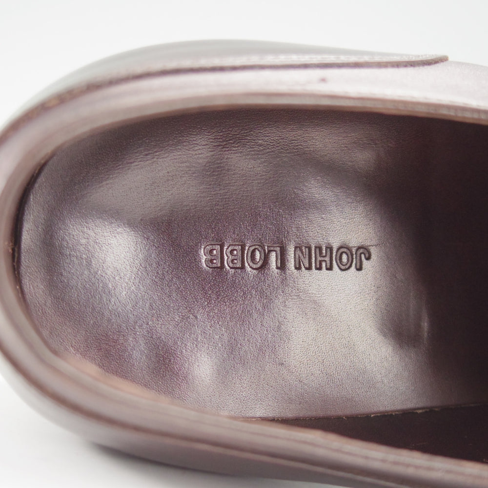 極美品★ジョンロブ 7E【定価￥358,600-★プレステージライン/ALFORD】7000ラスト/ミュージアムカーフ/濃茶/メンズ/JOHN LOBB★o155