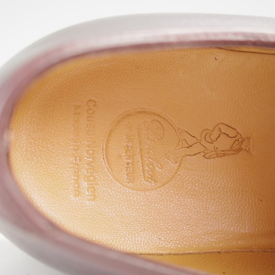 極美品★パラブーツ SIZE 7【定価￥96,800-★(仏)ARPENTEUR別注/シャンボードアレンジモデル/MIRAGE】Uチップ/濃茶/Paraboot★n146