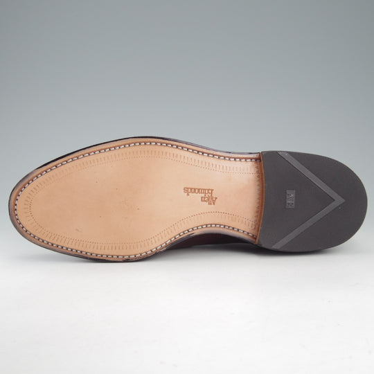 未使用★(米)アレンエドモンズ 8.5D【現行定価13万円程度★BRADLEY/Uチップ】カーフ/MERLOT/赤茶/メンズ/ALLEN EDMONDS★o700