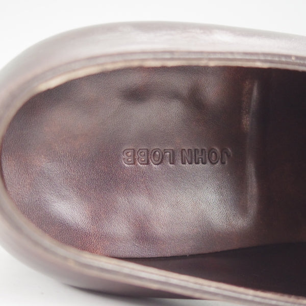 美品★ジョンロブ 5.5E【定価￥332,200-★フィリップ2/Philip2/プレステージライン】7000ラスト/ミュージアムカーフ/濃茶/JOHN LOBB★n660