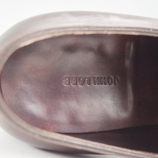 美品★ジョンロブ 5.5E【定価￥332,200-★フィリップ2/Philip2/プレステージライン】7000ラスト/ミュージアムカーフ/濃茶/JOHN LOBB★n660