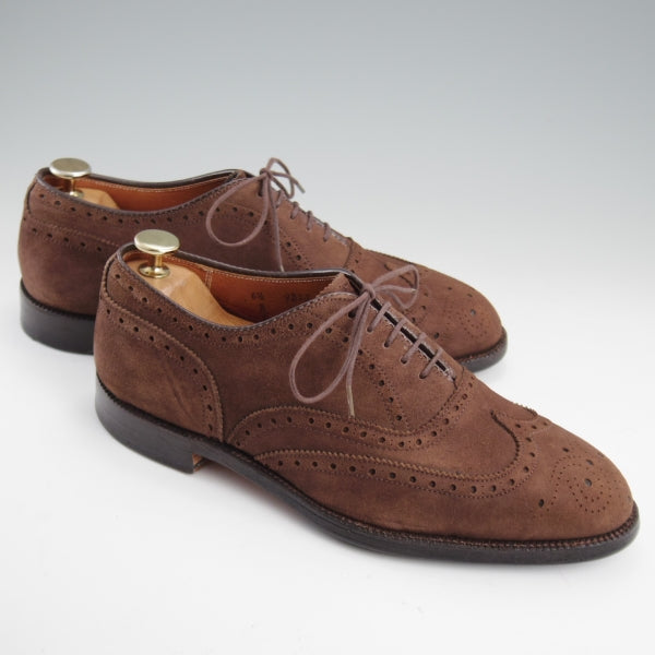 靴 Alden 904 中古｜オールデン【904/ハンプトンラスト/Hampton】スエード/濃茶