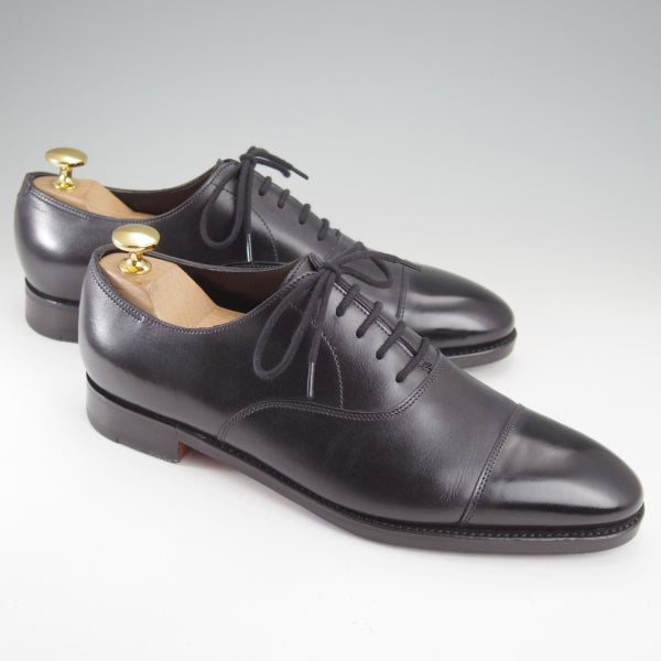 美品★ジョンロブ 5.5E【定価￥228,800-★CITY 2/シティ/7000ラスト】ストレートチップ/カーフ/黒/メンズ/JOHN LOBB★n661