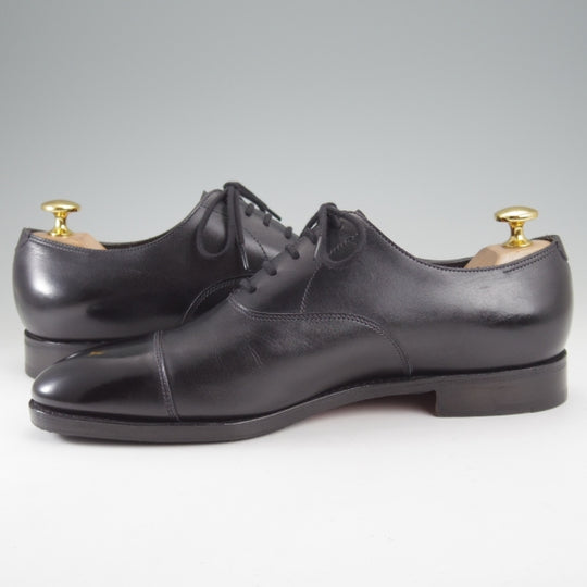 美品★ジョンロブ 5.5E【定価￥228,800-★CITY 2/シティ/7000ラスト】ストレートチップ/カーフ/黒/メンズ/JOHN LOBB★n661