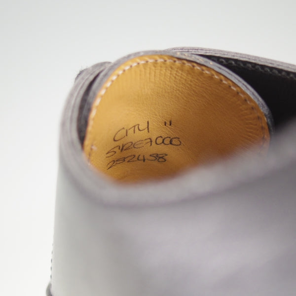 美品★ジョンロブ 5.5E【定価￥228,800-★CITY 2/シティ/7000ラスト】ストレートチップ/カーフ/黒/メンズ/JOHN LOBB★n661