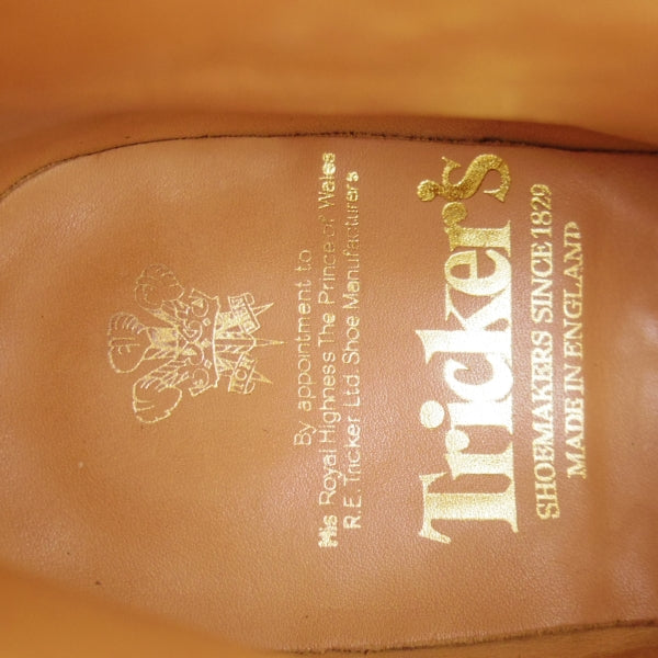 美品★トリッカーズ SIZE 6【現行定価￥143,000-★カントリーブーツ/茶】カーフ/メンズ/Tricker's★n152