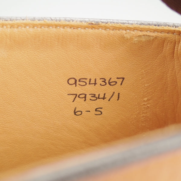 美品★トリッカーズ SIZE 6【現行定価￥143,000-★カントリーブーツ/茶】カーフ/メンズ/Tricker's★n152