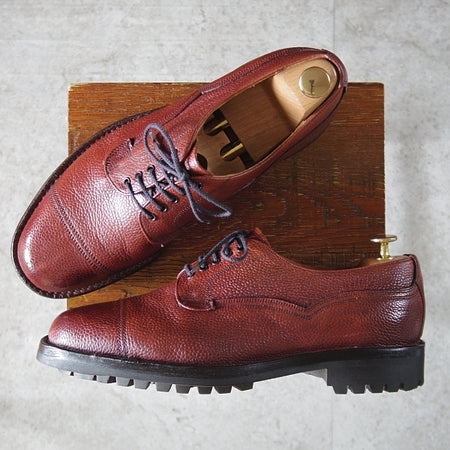極上★(英)チーニー 9F【定価￥97,900-★ケンゴン/CAIRNGORM 2R/ヴェルトショーン製法】ストレートチップ/赤茶/メンズ/CHEANEY★n147