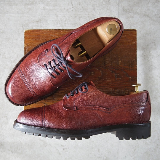 極上★(英)チーニー 9F【定価￥97,900-★ケンゴン/CAIRNGORM 2R/ヴェルトショーン製法】ストレートチップ/赤茶/メンズ/CHEANEY★n147