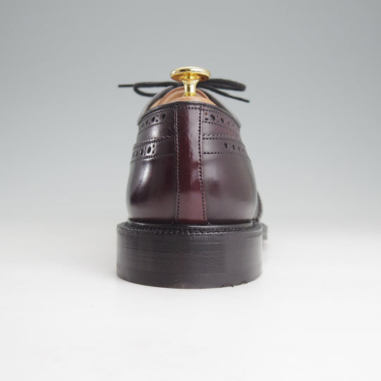 未使用★チャーチ 90F/UK9【貴重★コードバン仕様/GRAFTON/グラフトン】173ラスト/フルブローグ/CRUP/バーガンディー/赤茶/Church's★o158