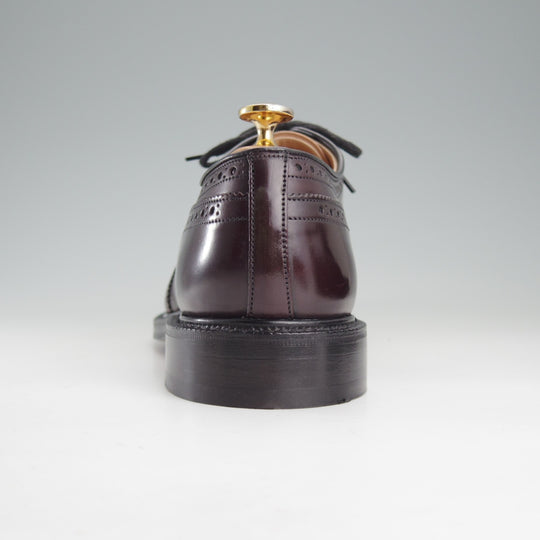 未使用★チャーチ 90F/UK9【貴重★コードバン仕様/GRAFTON/グラフトン】173ラスト/フルブローグ/CRUP/バーガンディー/赤茶/Church's★o158