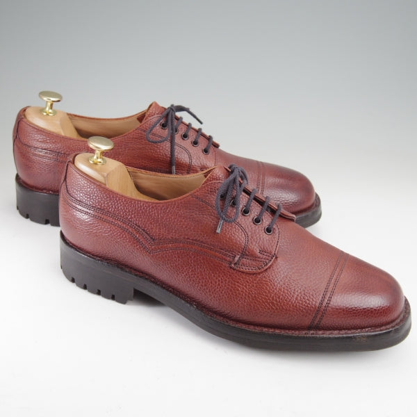 極上★(英)チーニー 9F【定価￥97,900-★ケンゴン/CAIRNGORM 2R/ヴェルトショーン製法】ストレートチップ/赤茶/メンズ/CHEANEY★n147