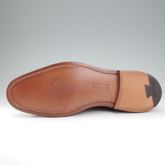 未使用★チャーチ 90F/UK9【貴重★コードバン仕様/GRAFTON/グラフトン】173ラスト/フルブローグ/CRUP/バーガンディー/赤茶/Church's★o158