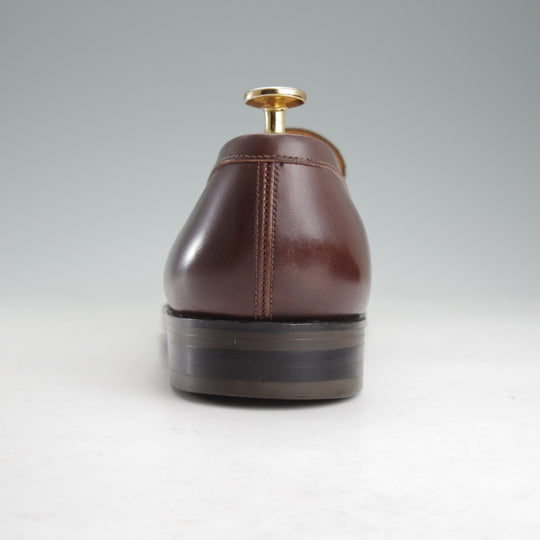 ★J.M.ウエストン 7.5E【現行定価￥156,200-★180/コインローファー】41ラスト/ボックスカーフ/濃茶/メンズ/Weston/ウェストン★o159