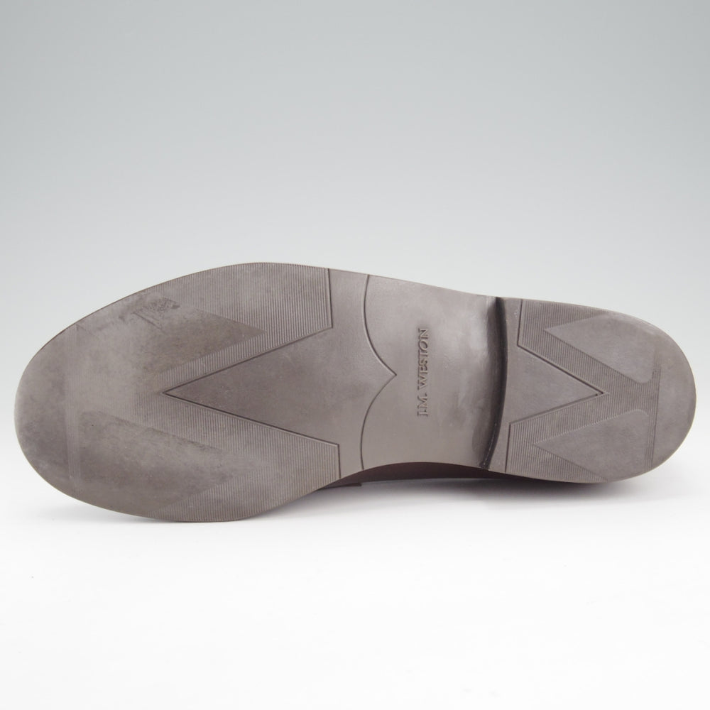 ★J.M.ウエストン 7.5E【現行定価￥156,200-★180/コインローファー】41ラスト/ボックスカーフ/濃茶/メンズ/Weston/ウェストン★o159