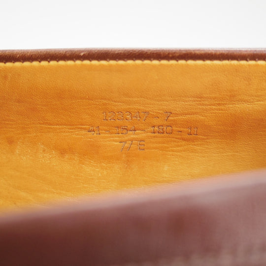 ★J.M.ウエストン 7.5E【現行定価￥156,200-★180/コインローファー】41ラスト/ボックスカーフ/濃茶/メンズ/Weston/ウェストン★o159